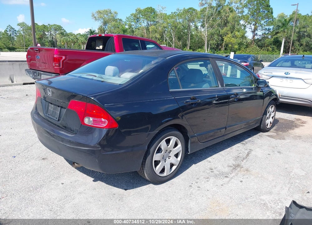 2008 HONDA CIVIC LX VIN: 2HGFA16558H350264
