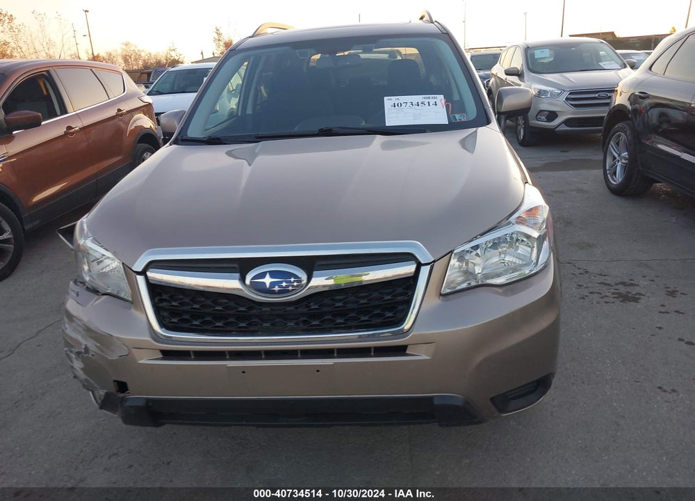 2015 SUBARU FORESTER 2.5I PREMIUM VIN: JF2SJAGC0FH574685