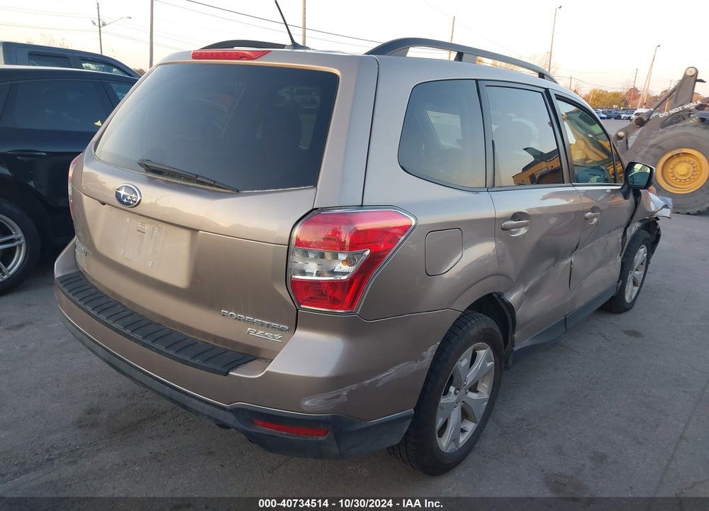 2015 SUBARU FORESTER 2.5I PREMIUM VIN: JF2SJAGC0FH574685