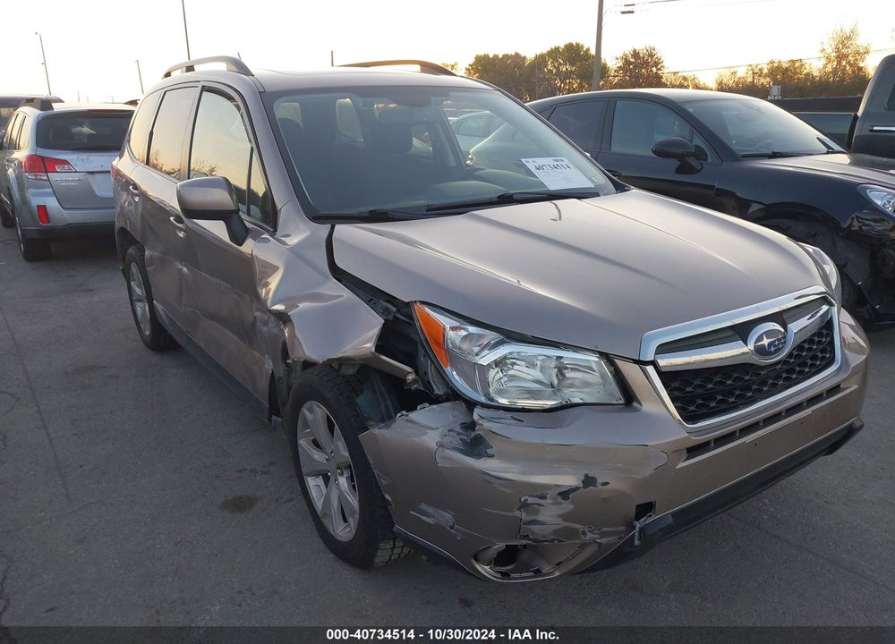 2015 SUBARU FORESTER 2.5I PREMIUM VIN: JF2SJAGC0FH574685