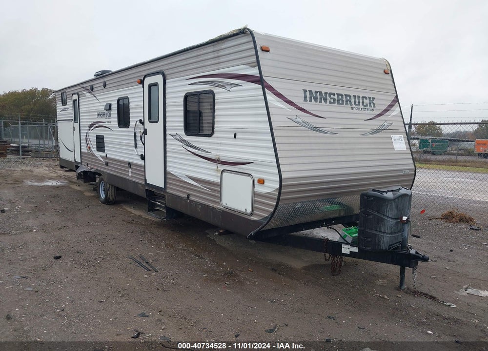 2014 GULFSTREAM TRAVEL TRAILER VIN: 1NL1GTR23E1113023