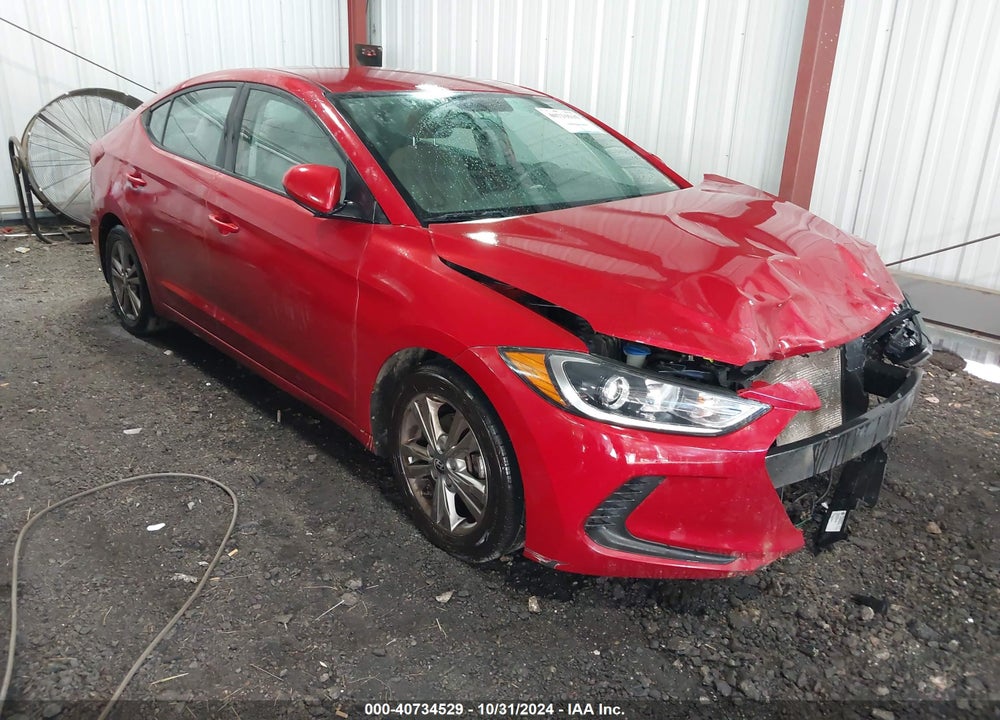 2018 HYUNDAI ELANTRA SEL VIN: 5NPD84LF2JH230693