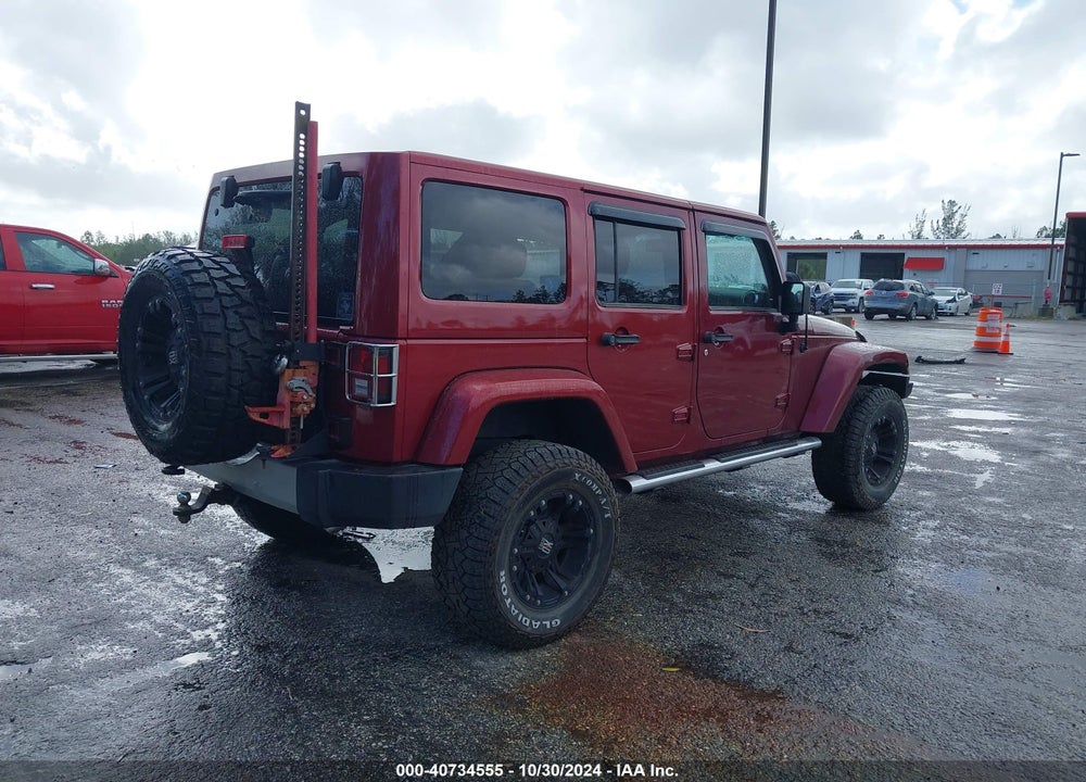 2013 JEEP WRANGLER UNLIMITED SAHARA VIN: 1C4HJWEG0DL505016