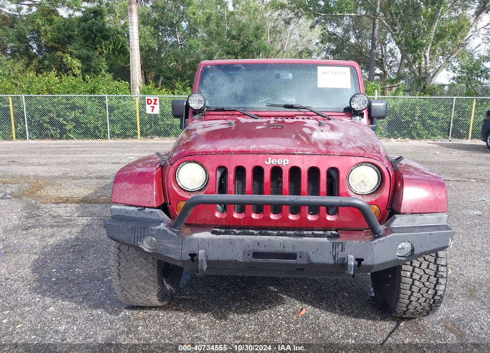 2013 JEEP WRANGLER UNLIMITED SAHARA VIN: 1C4HJWEG0DL505016