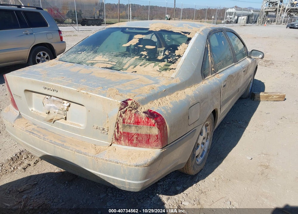1999 VOLVO S80 2.9 VIN: YV1TS97D8X1017602