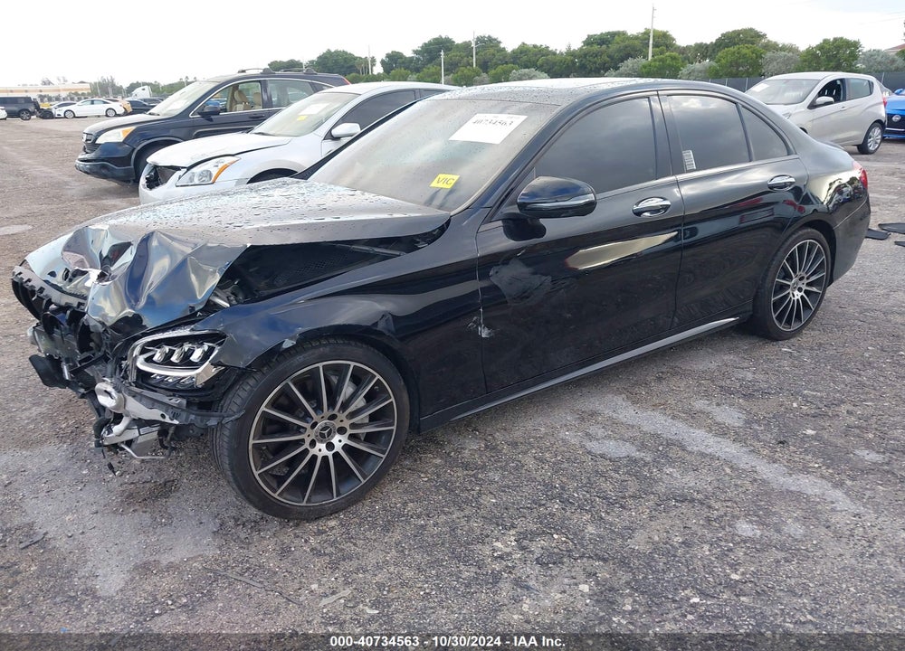 2019 MERCEDES-BENZ C 300 VIN: WDDWF8DB1KR481593