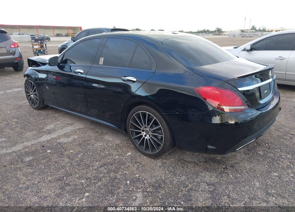 2019 MERCEDES-BENZ C 300 VIN: WDDWF8DB1KR481593