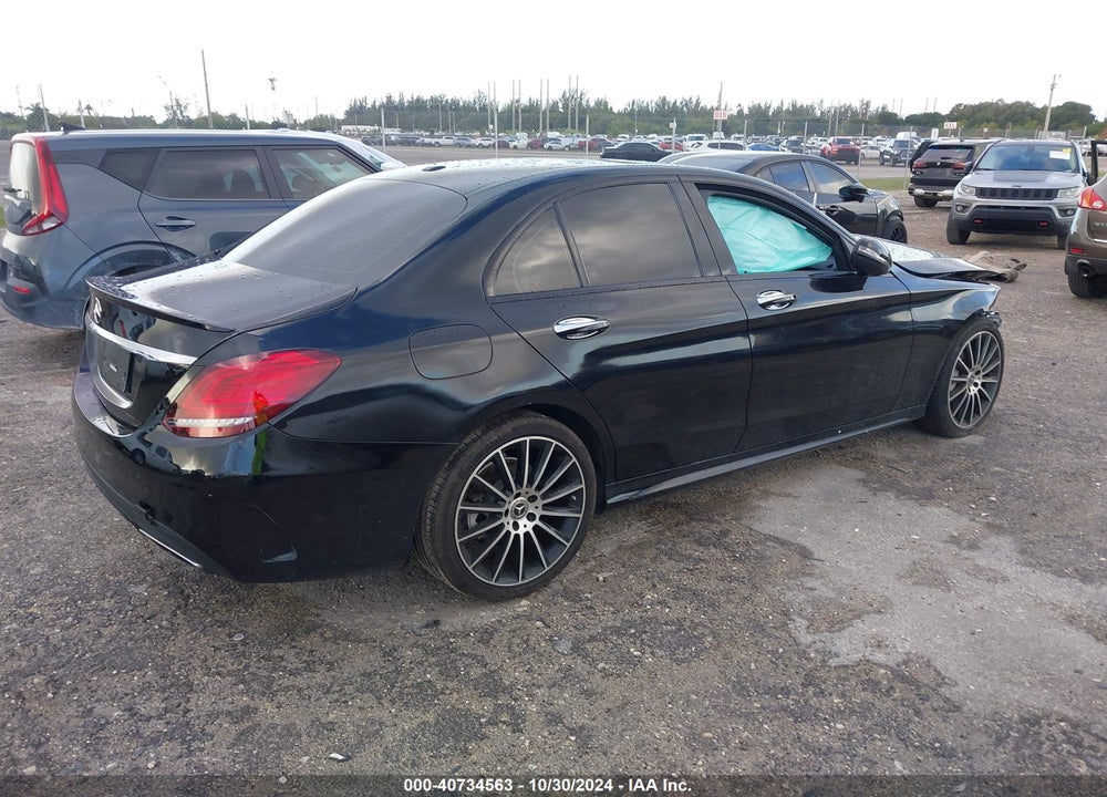2019 MERCEDES-BENZ C 300 VIN: WDDWF8DB1KR481593