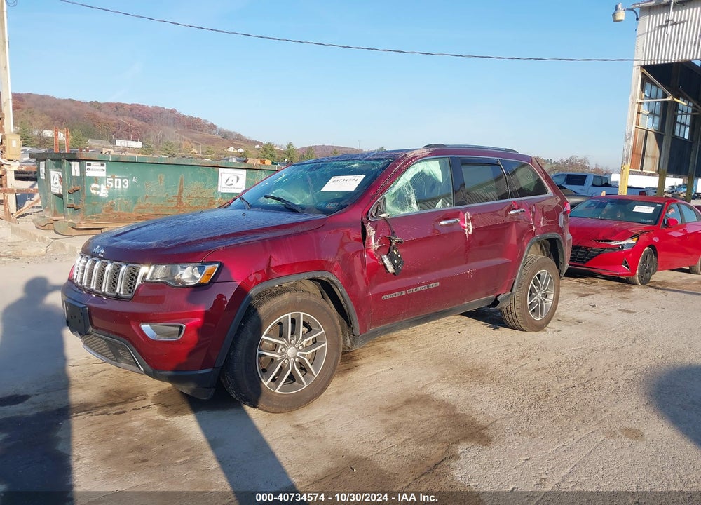2018 JEEP GRAND CHEROKEE LIMITED 4X4 VIN: 1C4RJFBG3JC347260