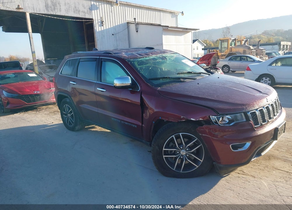 2018 JEEP GRAND CHEROKEE LIMITED 4X4 VIN: 1C4RJFBG3JC347260
