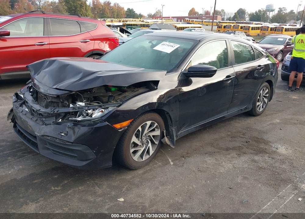 2016 HONDA CIVIC EX VIN: 19XFC2F74GE208207
