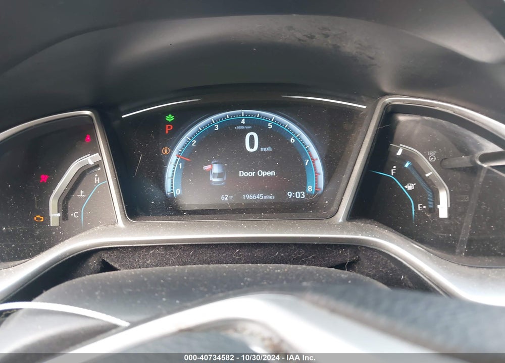 2016 HONDA CIVIC EX VIN: 19XFC2F74GE208207