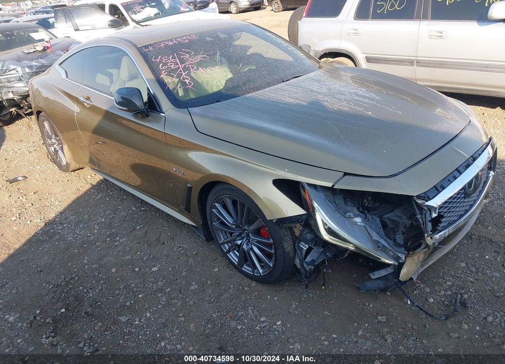 2017 INFINITI Q60 3.0T RED SPORT 400 VIN: JN1FV7EK8HM610721