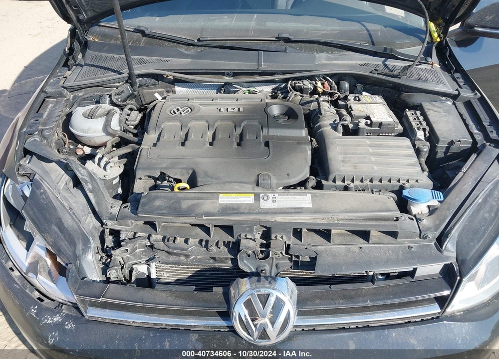 2015 VOLKSWAGEN GOLF TDI SEL 4-DOOR VIN: 3VWRA7AU9FM060697