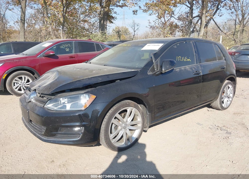 2015 VOLKSWAGEN GOLF TDI SEL 4-DOOR VIN: 3VWRA7AU9FM060697