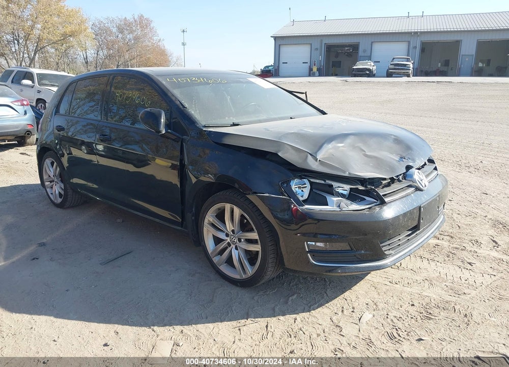 2015 VOLKSWAGEN GOLF TDI SEL 4-DOOR VIN: 3VWRA7AU9FM060697