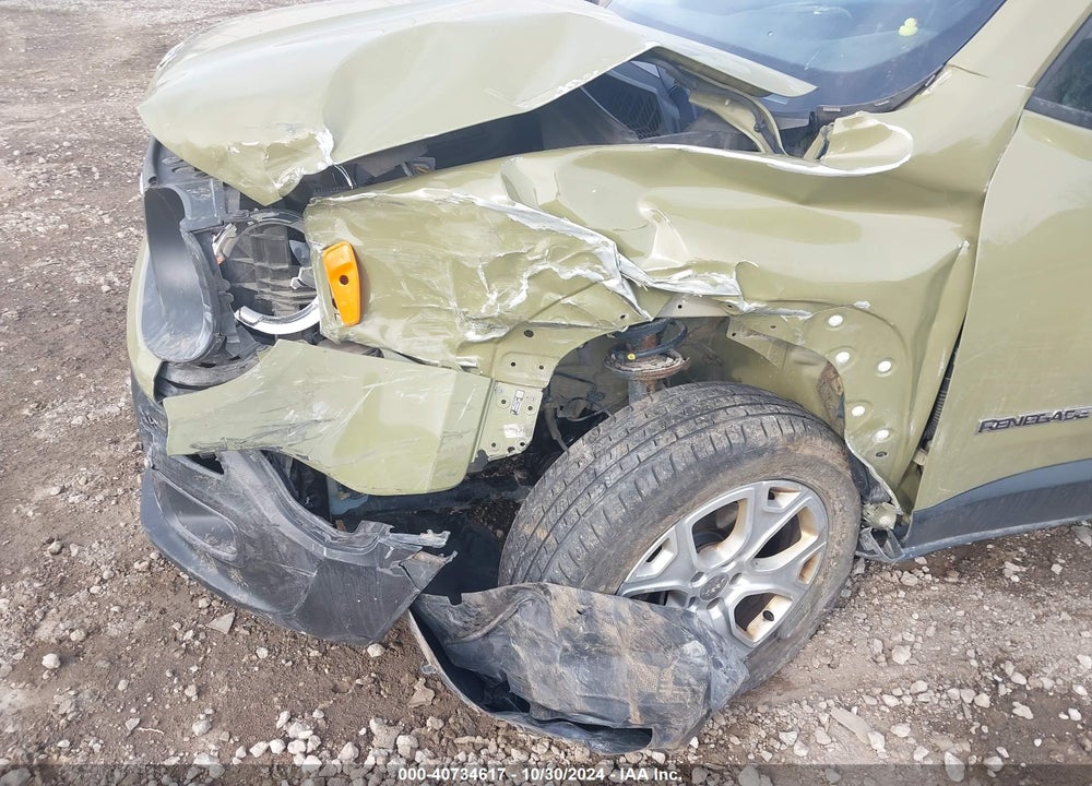 2015 JEEP RENEGADE LATITUDE VIN: ZACCJBBT0FPB66845
