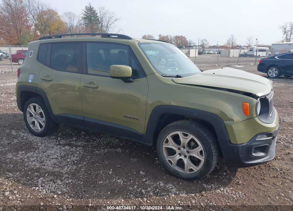 2015 JEEP RENEGADE LATITUDE VIN: ZACCJBBT0FPB66845