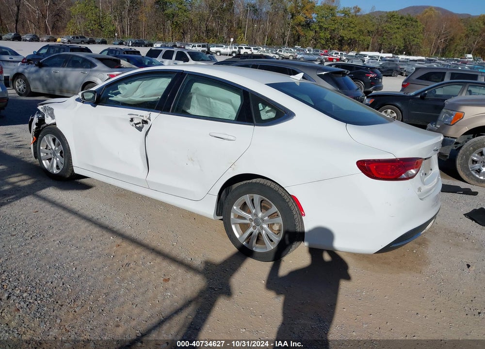 2015 CHRYSLER 200 LIMITED VIN: 1C3CCCABXFN614513