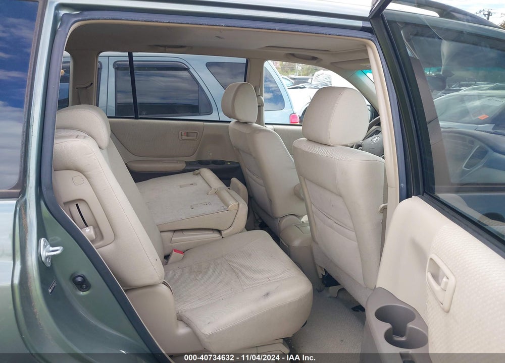 2007 TOYOTA HIGHLANDER V6 VIN: JTEDP21A070141317