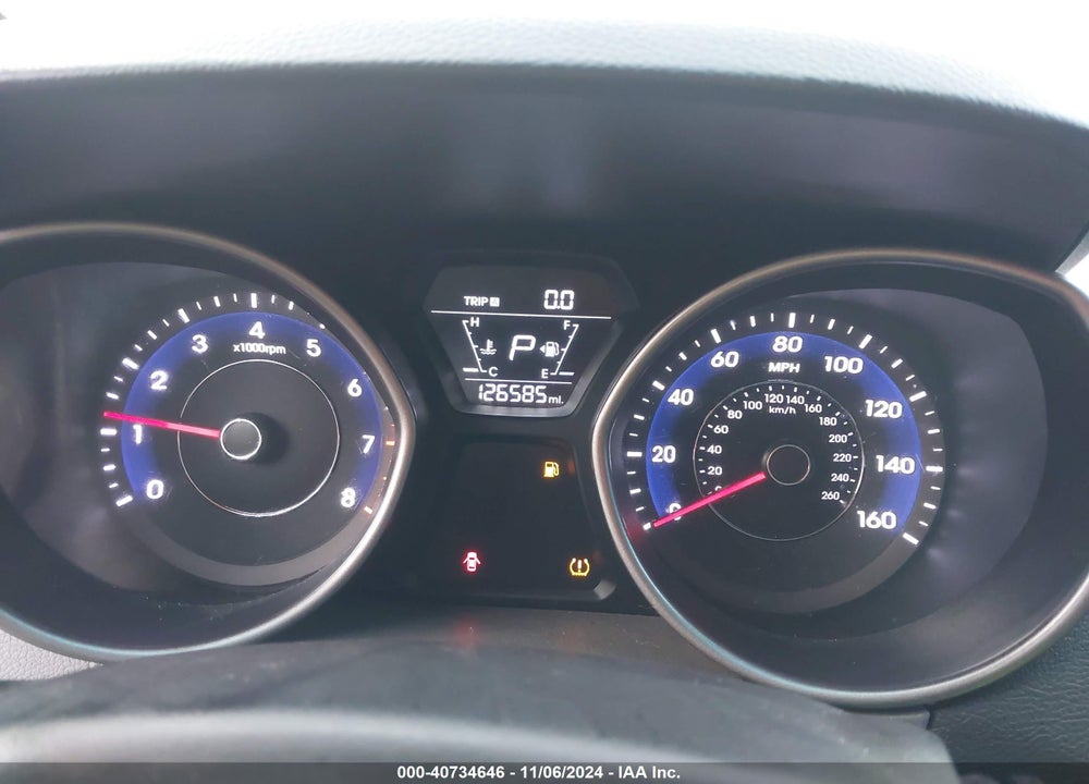 2016 HYUNDAI ELANTRA SE VIN: 5NPDH4AE9GH706554