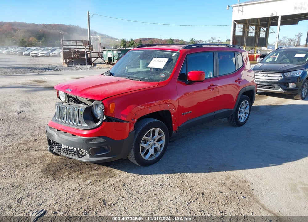 2018 JEEP RENEGADE LATITUDE 4X4 VIN: ZACCJBBB1JPH37112
