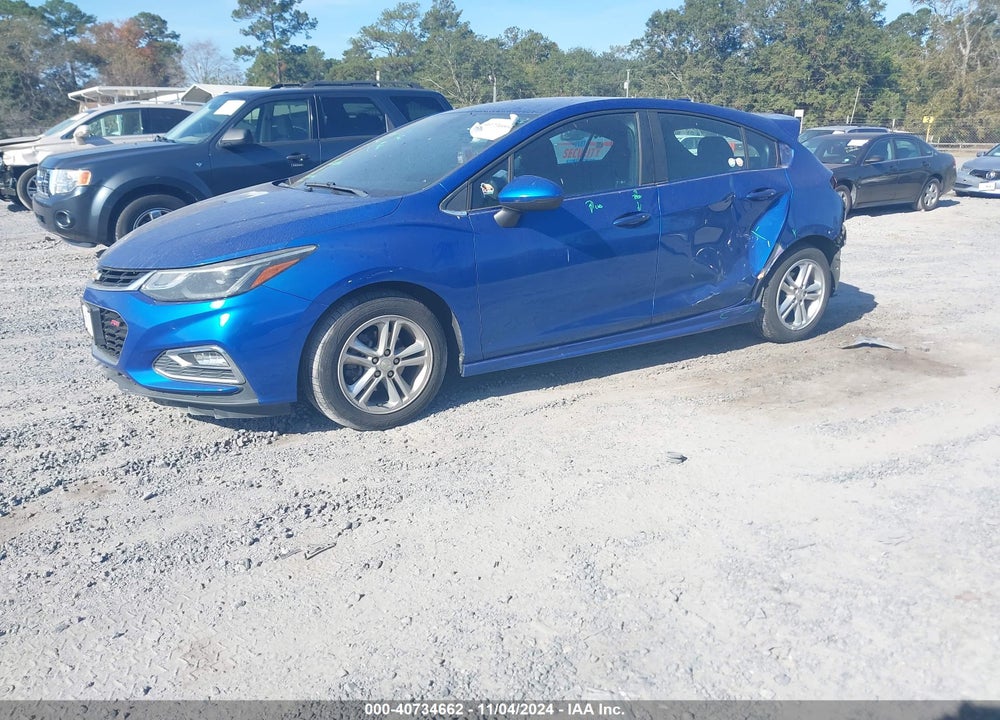2017 CHEVROLET CRUZE VIN: 3G1BE6SM2HS592530