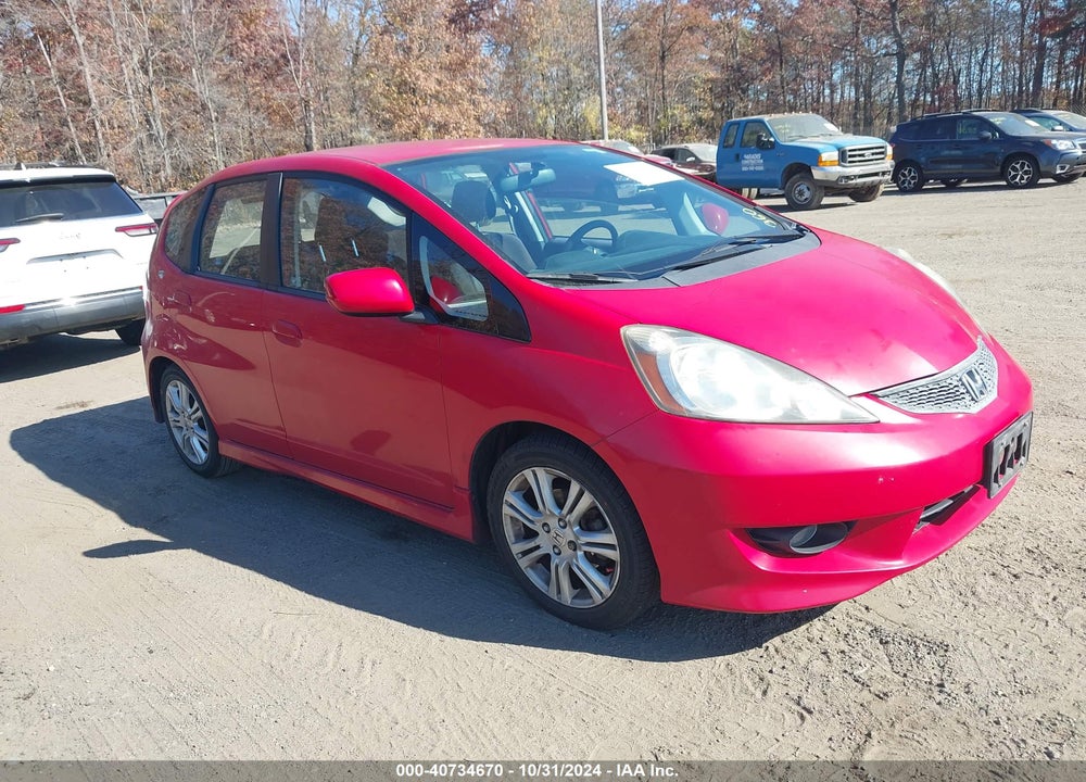 2010 HONDA FIT SPORT VIN: JHMGE8G41AC040500