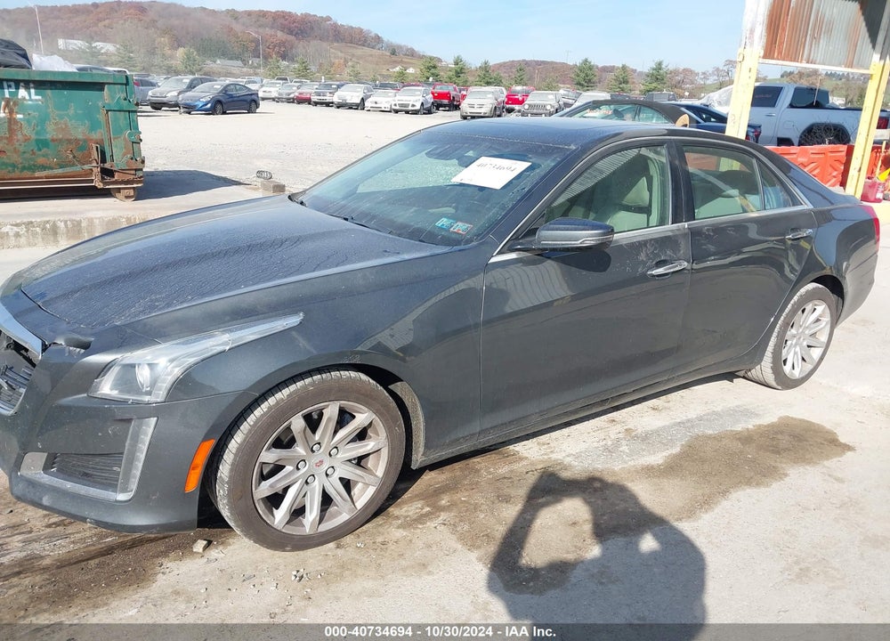 2014 CADILLAC CTS LUXURY VIN: 1G6AX5S31E0142839