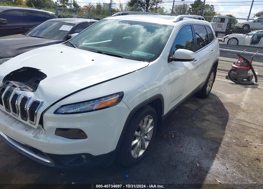 2016 JEEP CHEROKEE LIMITED VIN: 1C4PJLDS7GW273887