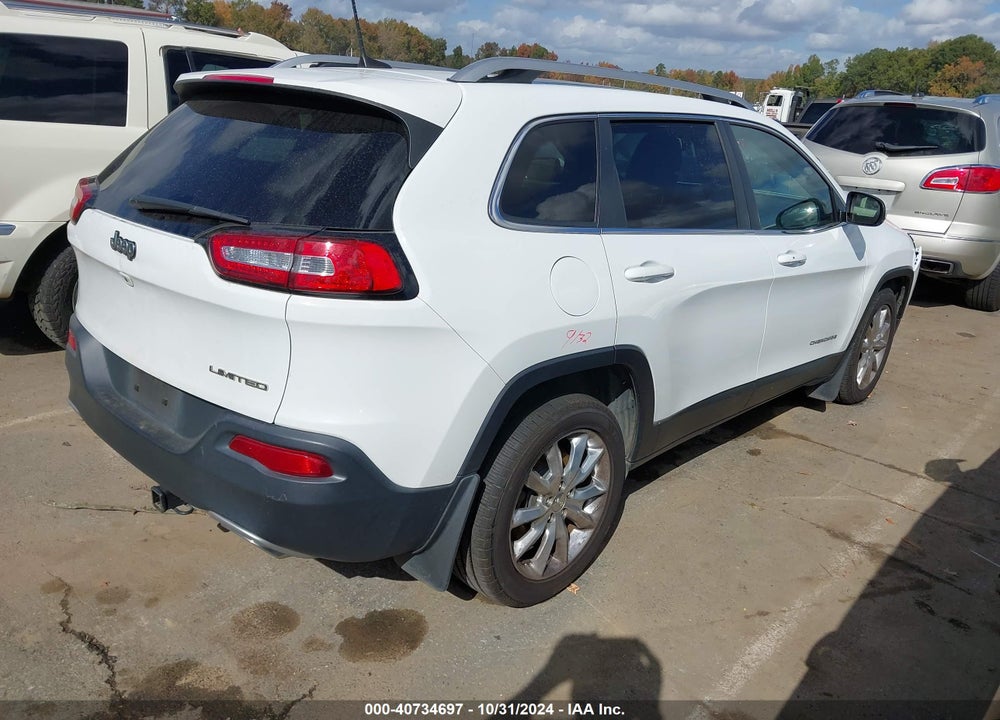2016 JEEP CHEROKEE LIMITED VIN: 1C4PJLDS7GW273887