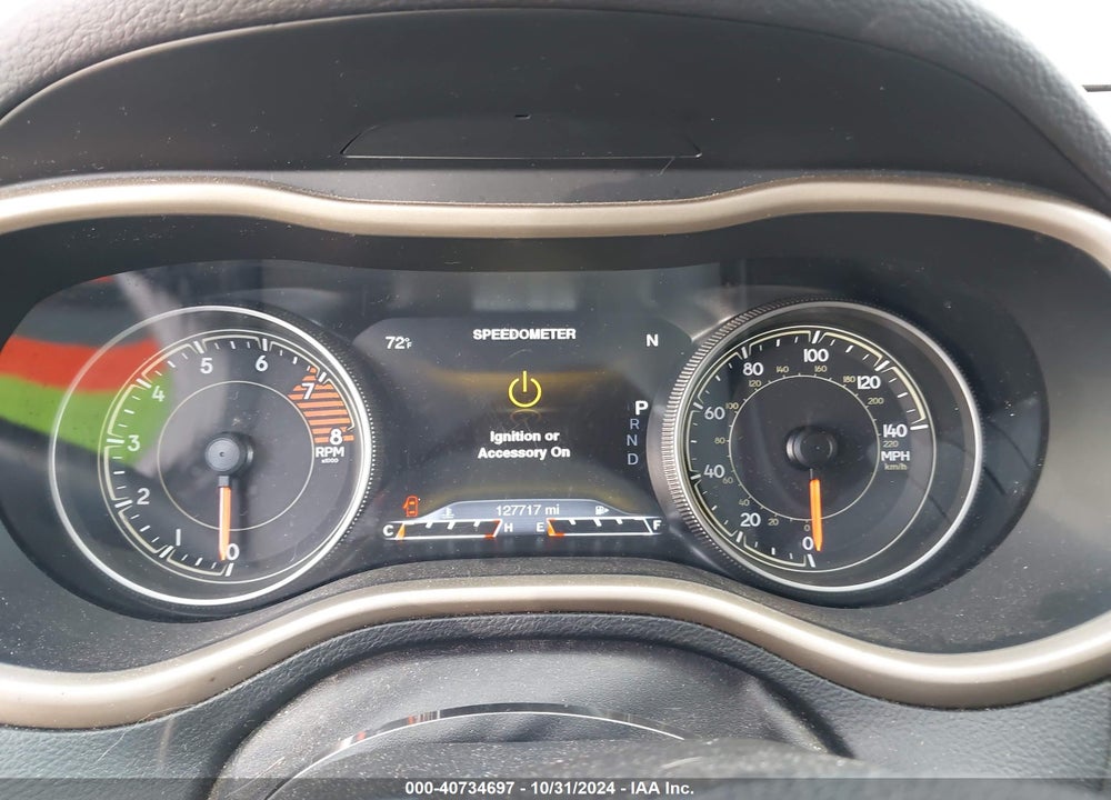 2016 JEEP CHEROKEE LIMITED VIN: 1C4PJLDS7GW273887