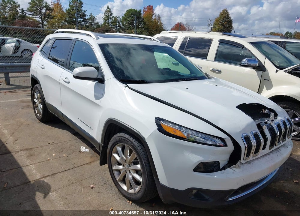 2016 JEEP CHEROKEE LIMITED VIN: 1C4PJLDS7GW273887