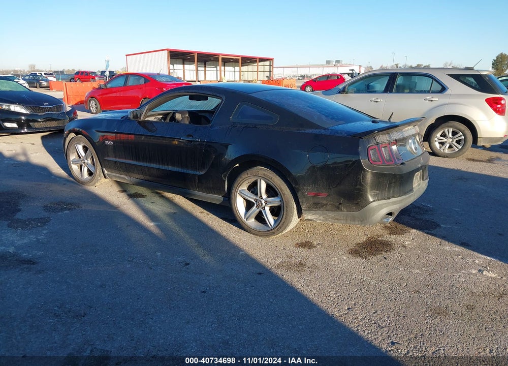 2011 FORD MUSTANG GT PREMIUM VIN: 1ZVBP8CF5B5124013
