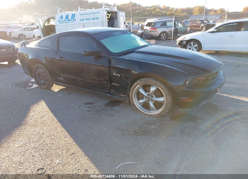 2011 FORD MUSTANG GT PREMIUM VIN: 1ZVBP8CF5B5124013