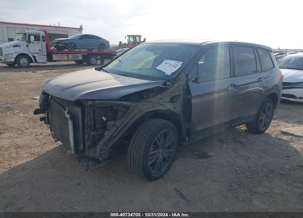 2020 HONDA PASSPORT 2WD EX-L VIN: 5FNYF7H57LB005910