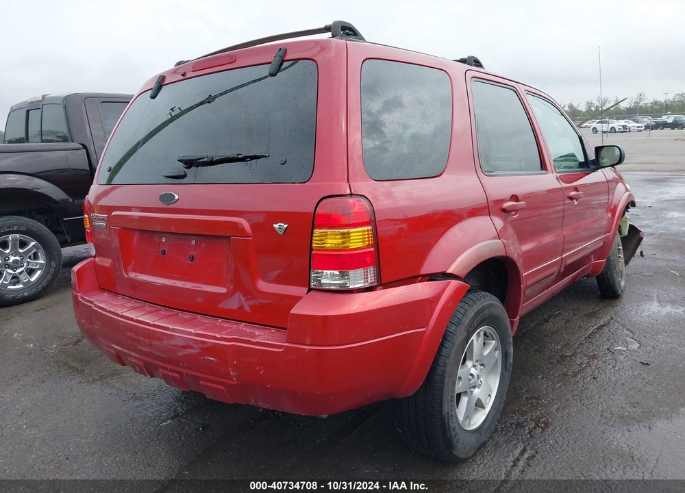 2005 FORD ESCAPE LIMITED VIN: 1FMYU04175KC73745