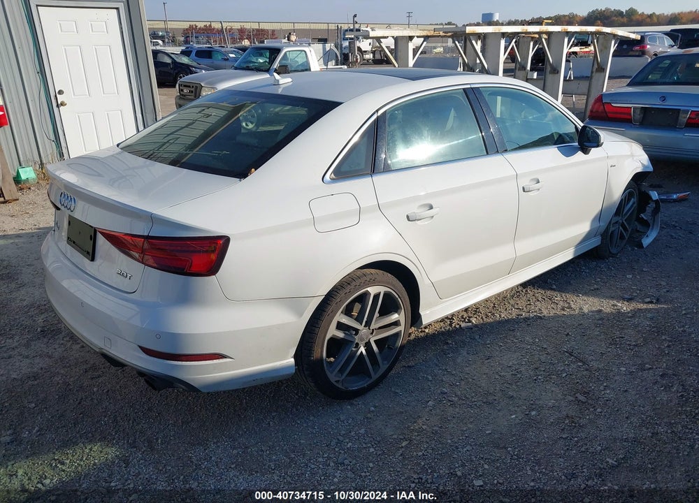 2018 AUDI A3 2.0T PREMIUM VIN: WAUJ8GFF8J1049960