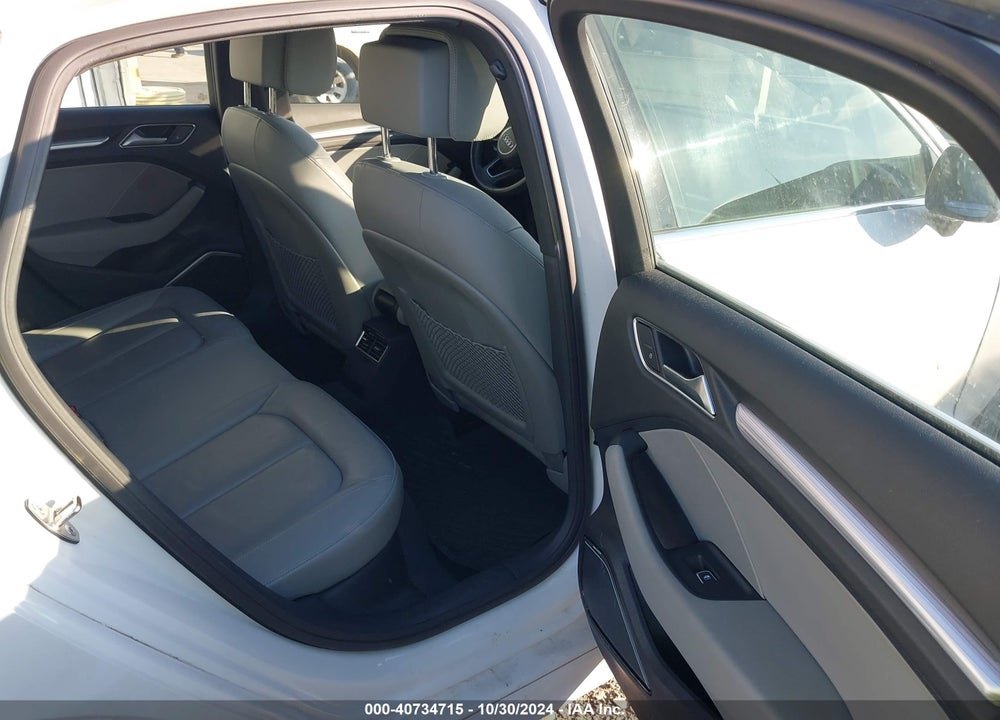 2018 AUDI A3 2.0T PREMIUM VIN: WAUJ8GFF8J1049960