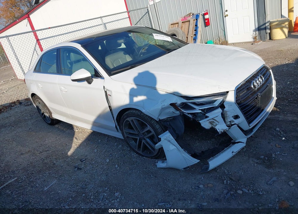 2018 AUDI A3 2.0T PREMIUM VIN: WAUJ8GFF8J1049960