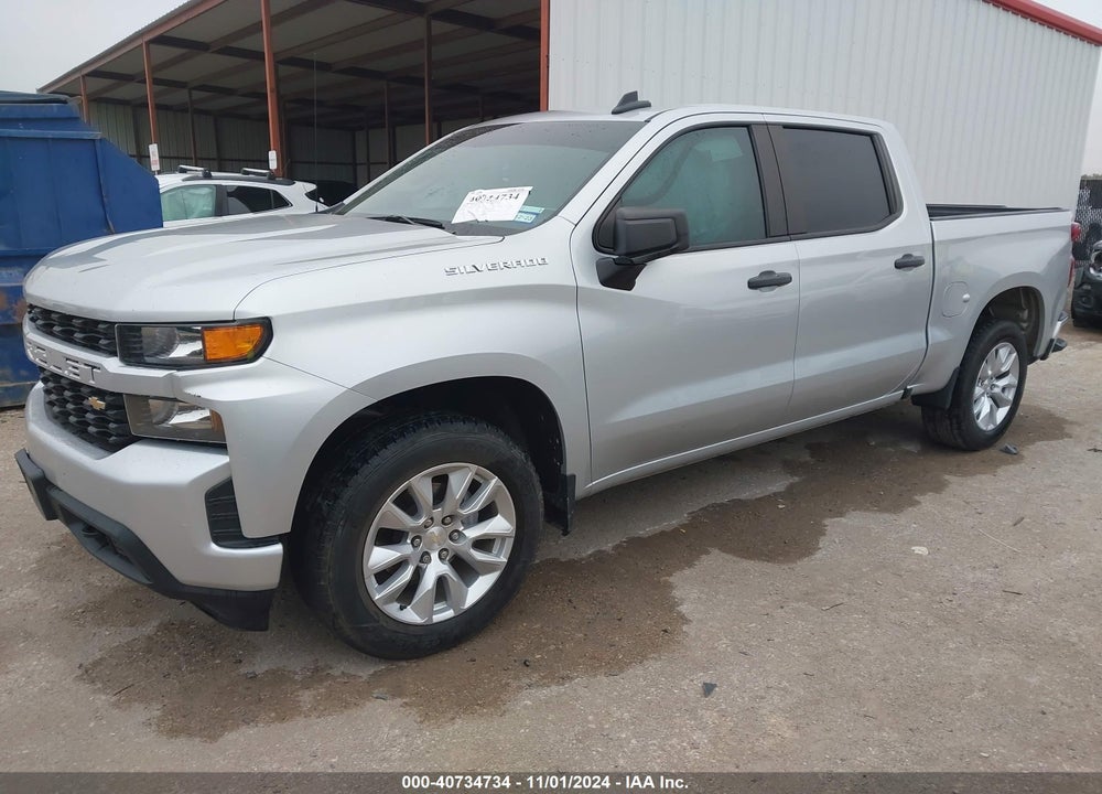 2022 CHEVROLET SILVERADO 1500 LTD 2WD SHORT BED CUSTOM VIN: 1GCPWBEK4NZ131597