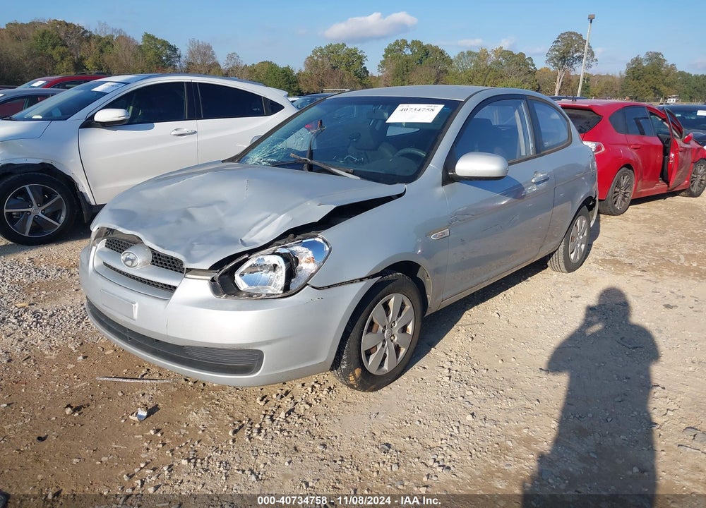 2010 HYUNDAI ACCENT GS VIN: KMHCM3ACXAU161733
