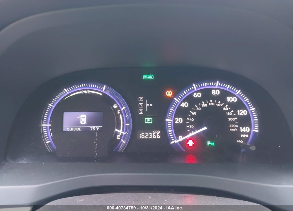 2010 LEXUS HS 250H PREMIUM VIN: JTHBB1BA7A2027070