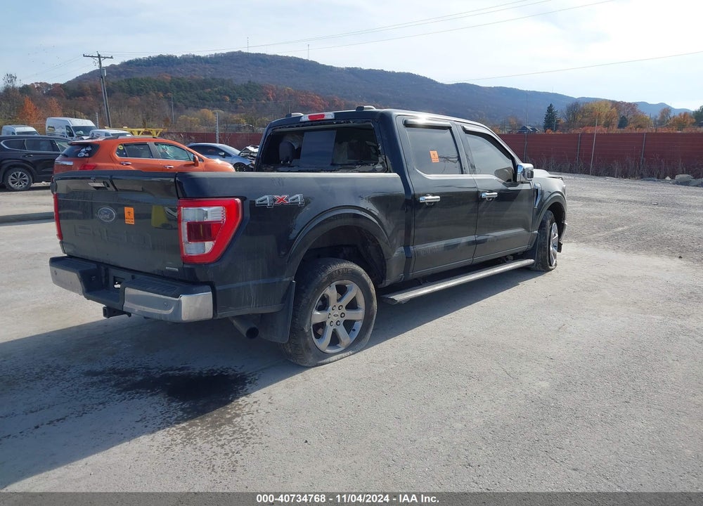 2021 FORD F-150 LARIAT VIN: 1FTFW1E85MFB29884