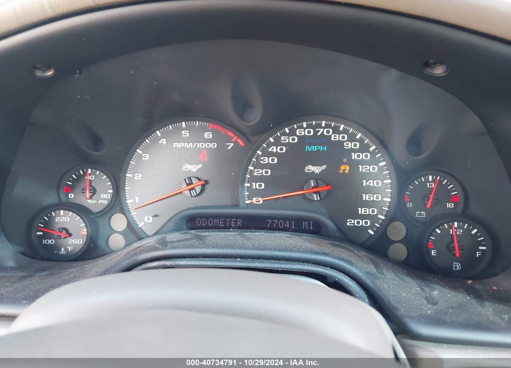 2003 CHEVROLET CORVETTE VIN: 1G1YY22G135109083
