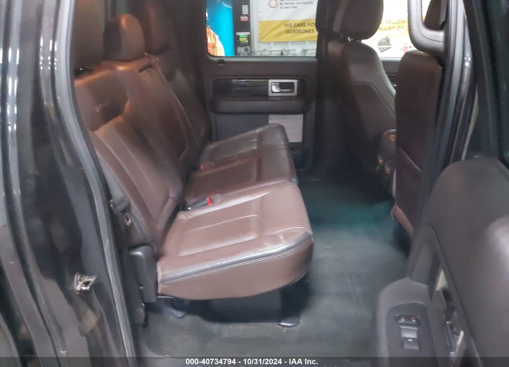 2012 FORD F-150 PLATINUM VIN: 1FTFW1ET2CFB55104