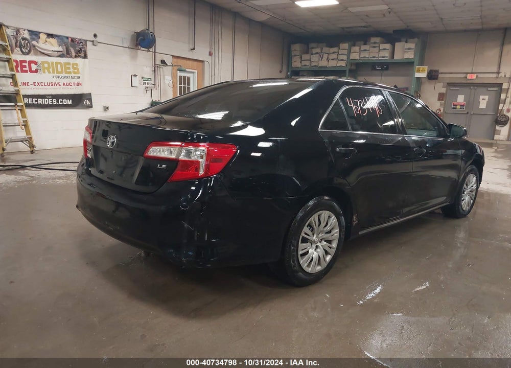 2012 TOYOTA CAMRY LE VIN: 4T1BF1FK8CU588888