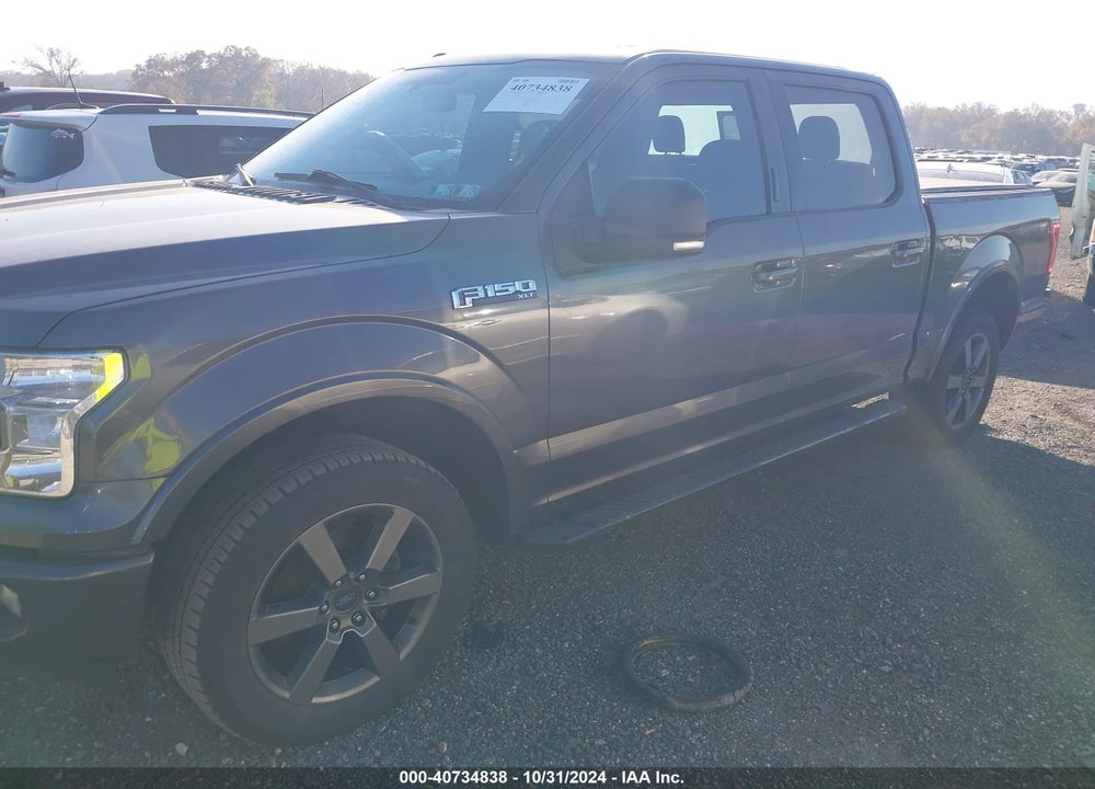 2016 FORD F-150 XLT VIN: 1FTEW1EG0GFA68810