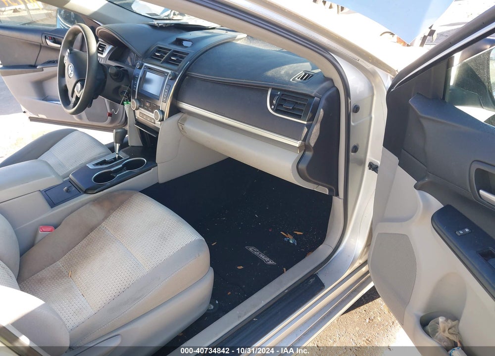 2012 TOYOTA CAMRY LE VIN: 4T4BF1FK6CR244126