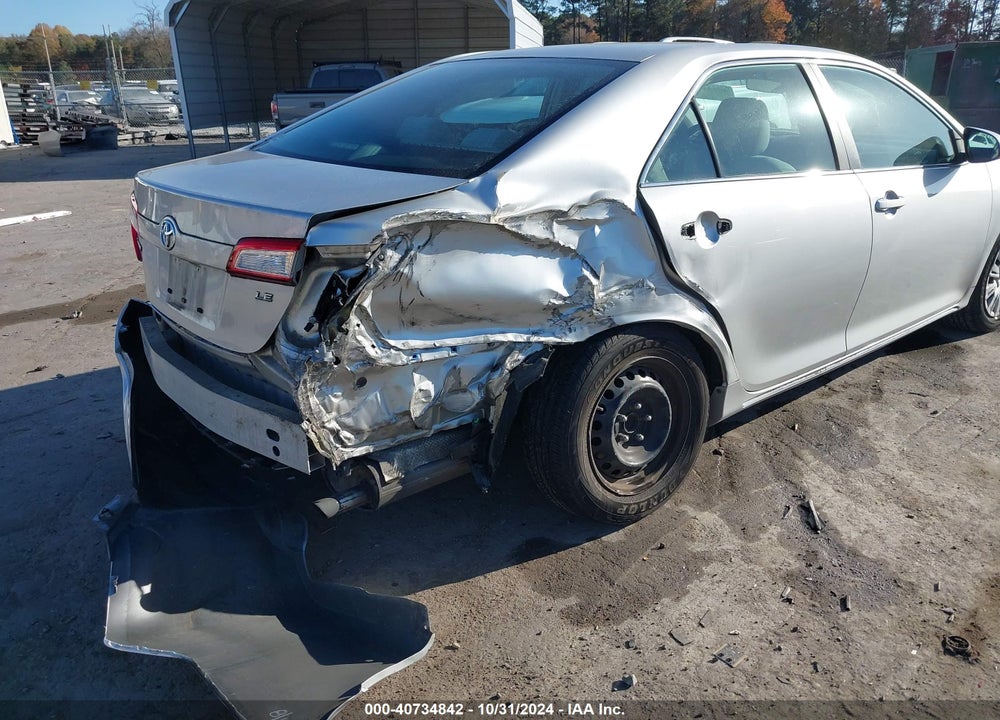 2012 TOYOTA CAMRY LE VIN: 4T4BF1FK6CR244126